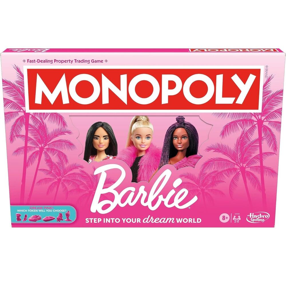 Monopoly: Barbie Edition Board Game,